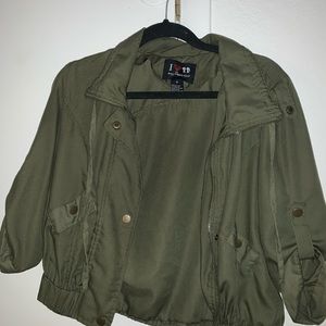Army green jacket